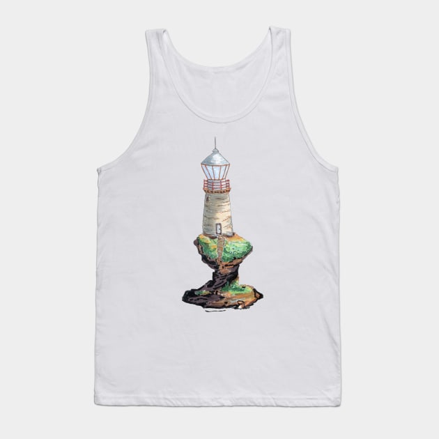 Lighthouse Tank Top by feafox92